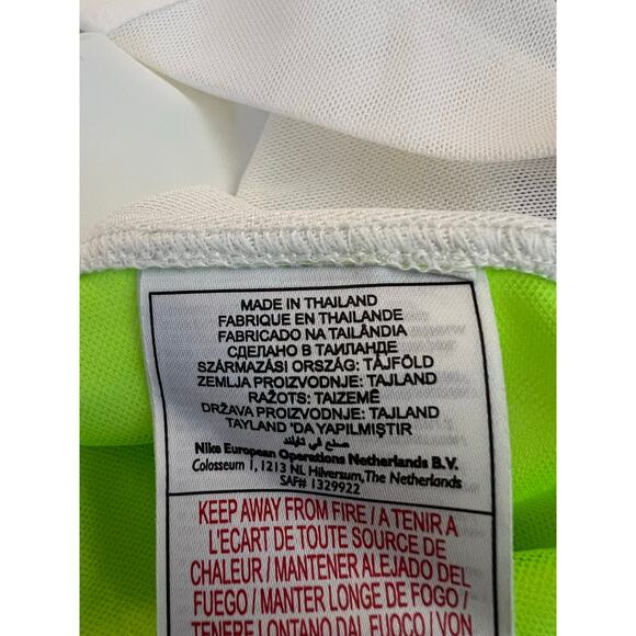 Nike‎ golf womens polo shirt drifit white and green with collar sleevless - Picture 6 of 10